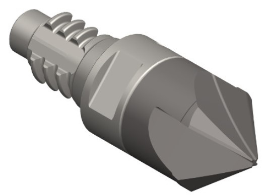 DGFF.4.10.45.00 AN2P, Фрезерная головка HORN