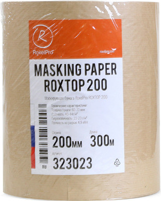 Маскирующая бумага ROXTOP, 1200мм х 300м RoxelPro