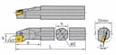 Изображение товара A32S-PCLNR12, Державка ZCC-CT 2