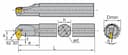 Изображение товара S32R-PDSNL15, Державка ZCC-CT 2