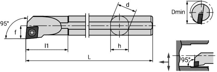 Изображение товара S16P-SCLCR09, Державка, АКСИС 2