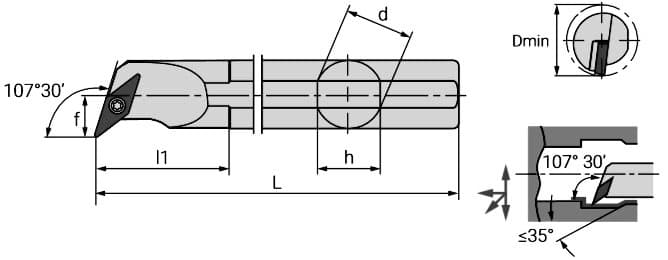 Изображение товара S25S-SVQBR16, Державка, АКСИС 2