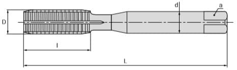 Изображение товара TE85M6TN, Метчик, АКСИС 2