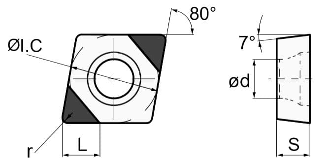 Изображение товара CCGW120408S02020-2 YCB121, Пластина ZCC-CT 2