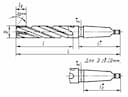 Изображение товара Зенкер тс кх ф19.0х135х233 КМ2 Z=3 ВК8 2