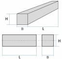 Изображение товара Брусок БКВ 20х20х200 25А 16 СМ1 2