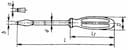Изображение товара Отвертка шлицевая 220х105х1.0х 6.0мм 1000В НИЗ 2