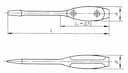 Изображение товара Отвертка шлицевая 160х112х1.0х 6.5мм с накладками КЗСМИ 7810-0989 ГОСТ 17199-88 2