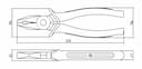 Изображение товара Плоскогубцы 200мм д/рук НИЗ 2