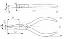 Изображение товара Плоскогубцы 125мм р/технич. удл. губк. с дек.руч. 2