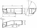 Изображение товара Резец расточной гл исп.2 25х20х240 тип 1 Т15К6 2