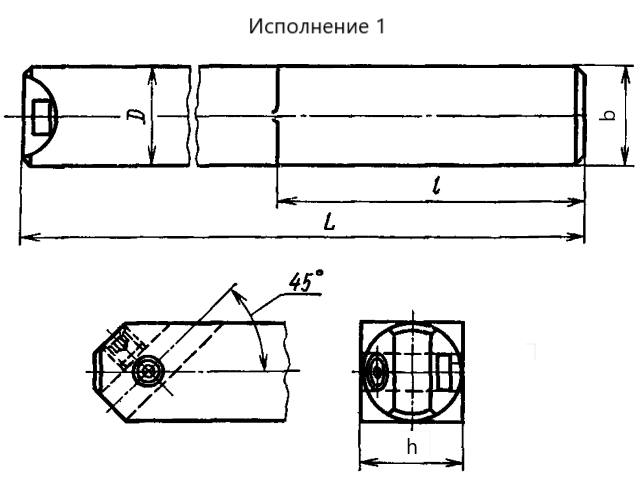 Изображение товара Оправка расточная 6701-0132 Ф 32-400 2