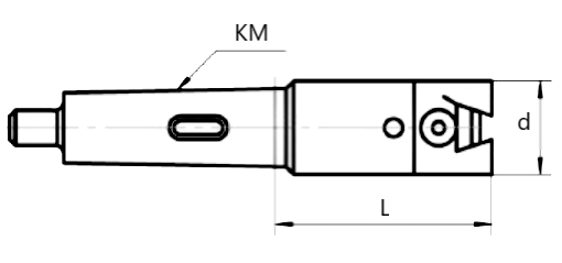 Изображение товара Оправка расточная 6300-4020-02 КМ5 ( 63-100) 2