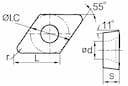 Изображение товара DPGT070202-SF YNG151, Пластина ZCC-CT 2