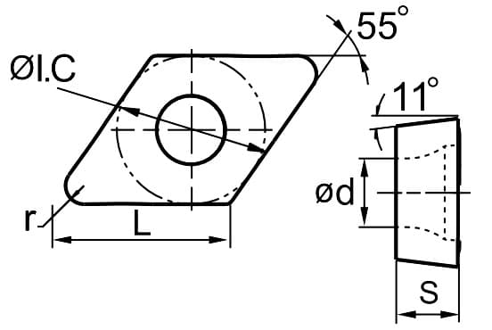 Изображение товара DPGT070202-SF YNG151C, Пластина ZCC-CT 2