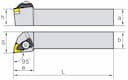 Изображение товара DWLNR2525M06, Державка ZCC-CT 2