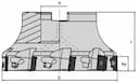 Изображение товара M190.050B22.1605C, Корпус фрезы, АКСИС 2