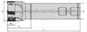 Изображение товара M190.016W16.1102C, Корпус фрезы, АКСИС 2