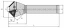 Изображение товара MC45.05W16.1601, Корпус фрезы, АКСИС 2