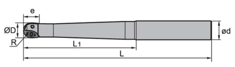 Изображение товара BMR03-040-G40-L, Фреза ZCC-CT 2