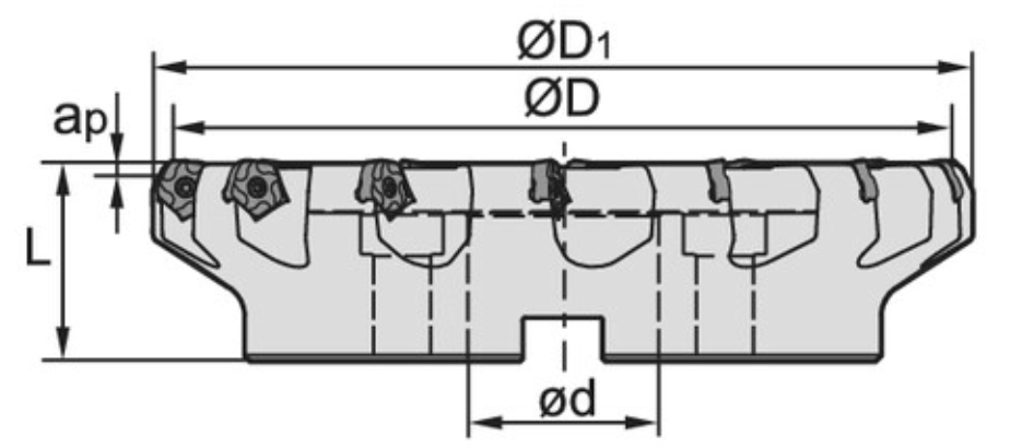 Изображение товара FMD02-200-C60-PN11-16, Фреза ZCC-CT 2