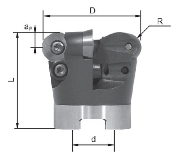 Изображение товара FMR04-125-B40-RD1604-08, Фреза ZCC-CT 2