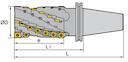 Изображение товара HMP01-063x104-BT50-SP12-04, Фреза ZCC-CT 2