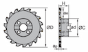 Изображение товара SMP03-200x20-C40-MP12-14, Фреза ZCC-CT 2