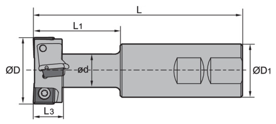 Изображение товара TMP01-025-XP25-MP06-01, Фреза ZCC-CT 2