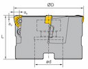 Изображение товара XMR01-063-A22-WP08-04, Фреза ZCC-CT 2