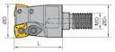 Изображение товара QCH-30-SDMT09-M16-03, Фреза ZCC-CT 2