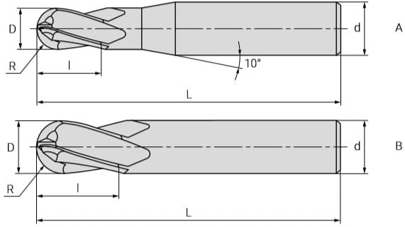 Изображение товара G1-4BN-1000-M, Фреза, АКСИС 2