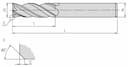 Изображение товара G4-4FC-0800-M, Фреза, АКСИС 2