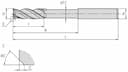 Изображение товара G5-4FC-A21-0600-N, Фреза, АКСИС 2