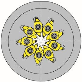 Вихревая головка PAUL LM271.12.WF01.14.4.9.IK HORN