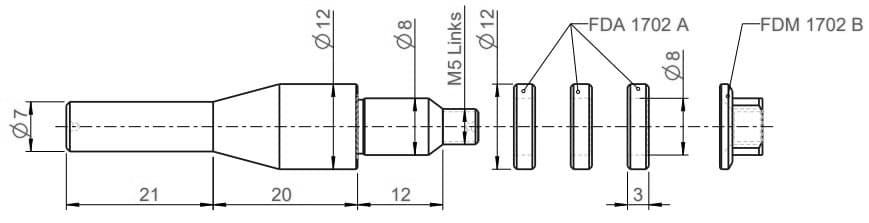 Изображение товара FD.1711, Фрезерная оправка Graf HORN 2