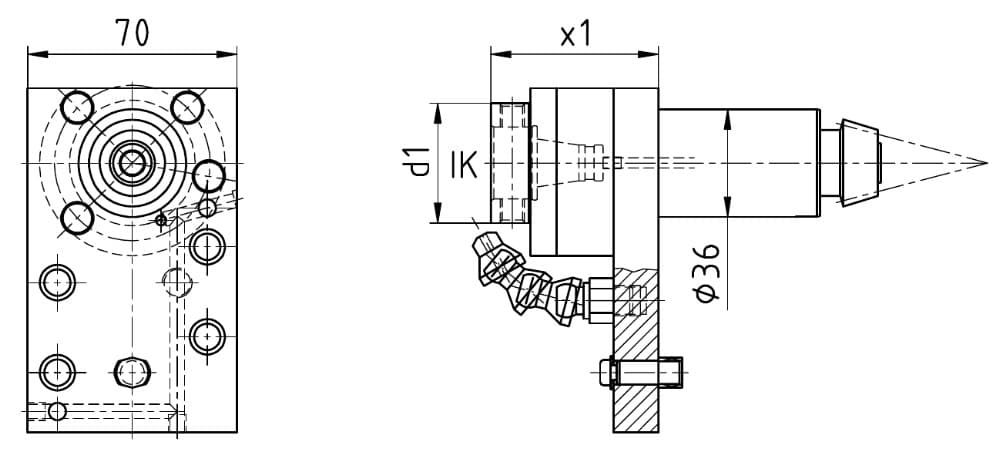 Изображение товара MPU.KSC.110.AE0.B24, Осевая сверлильно-фрезерная головка W&F 2