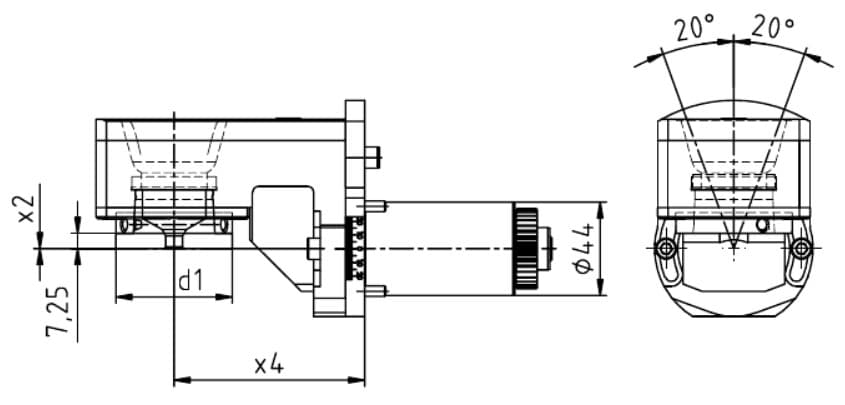 Изображение товара MPU.Z44.M0800.SR38, Приводной блок HORN 2