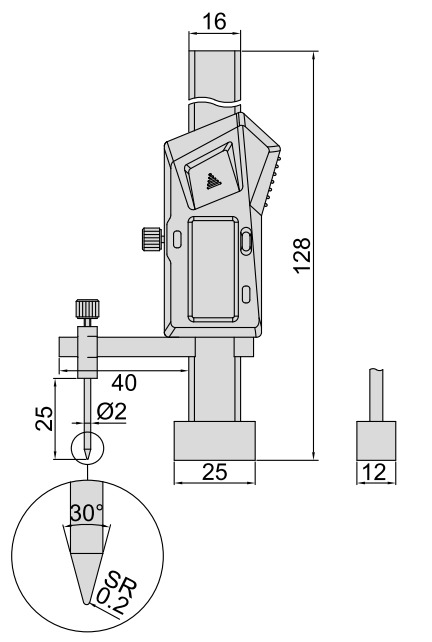 Изображение товара BUILT-IN WIRELESS MINI DIGITAL HEIGHT GAGE 2