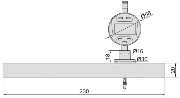 Изображение товара STRAIGHTNESS/FLATNESS GAGE 2