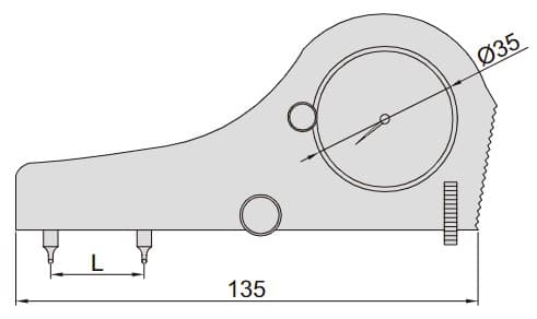 Изображение товара INTERNAL THREAD PITCH MEASURING INSTRUMENT 2