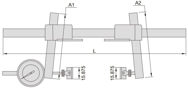 Изображение товара EXTERNAL THREAD CREST DIAMETER MEASURING INSTRUMENT 2