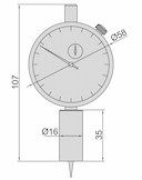 Изображение товара Глубиномер ГИ- 10 0.01мм 2