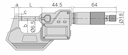 Изображение товара Микрометр МКЦ- 100 диап  75-100мм/3-4" дел 0.001мм/0.00005" IP65 2