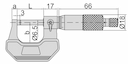 Изображение товара Микрометр МК-  75 диап  50- 75мм дел 0.01мм 2