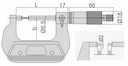 Изображение товара Микрометр со ступенчат изм пов-ми диап 100-125мм дел 0.01мм 2