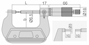Изображение товара Микрометр со ступенчат изм пов-ми диап   0- 25мм дел 0.01мм 2