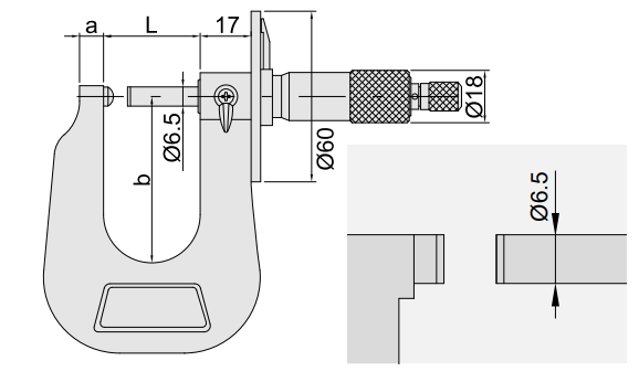 Изображение товара SHEET METAL MICROMETER 2