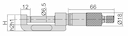 Изображение товара Микрометр для изм ступицы диап 75-100мм дел 0.01мм 2