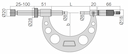 Изображение товара Микрометр МРИ- 200 диап 100- 200мм дел 0.01мм (индикатор не входит в компл) 2